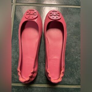 Tory Burch Women's Vibrant Red Flats